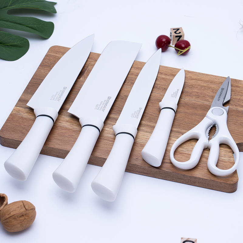 6 Pcs Non-Stick Coating Stainless Steel Kitchen Knife Set - ER-0621