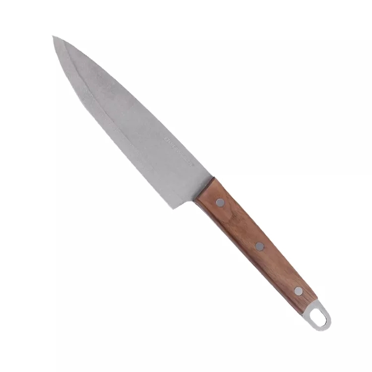 8 Inch Wood Handle Stainless Steel Kitchen Knife Cutlery Set - M013